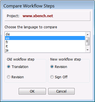 Compare Workflow Steps